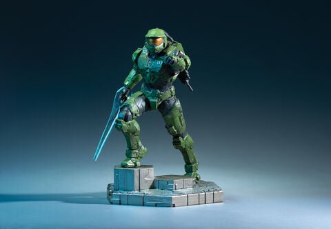 Figurine - Halo - Halo Infinite Master Chief With Grappleshot Pvc